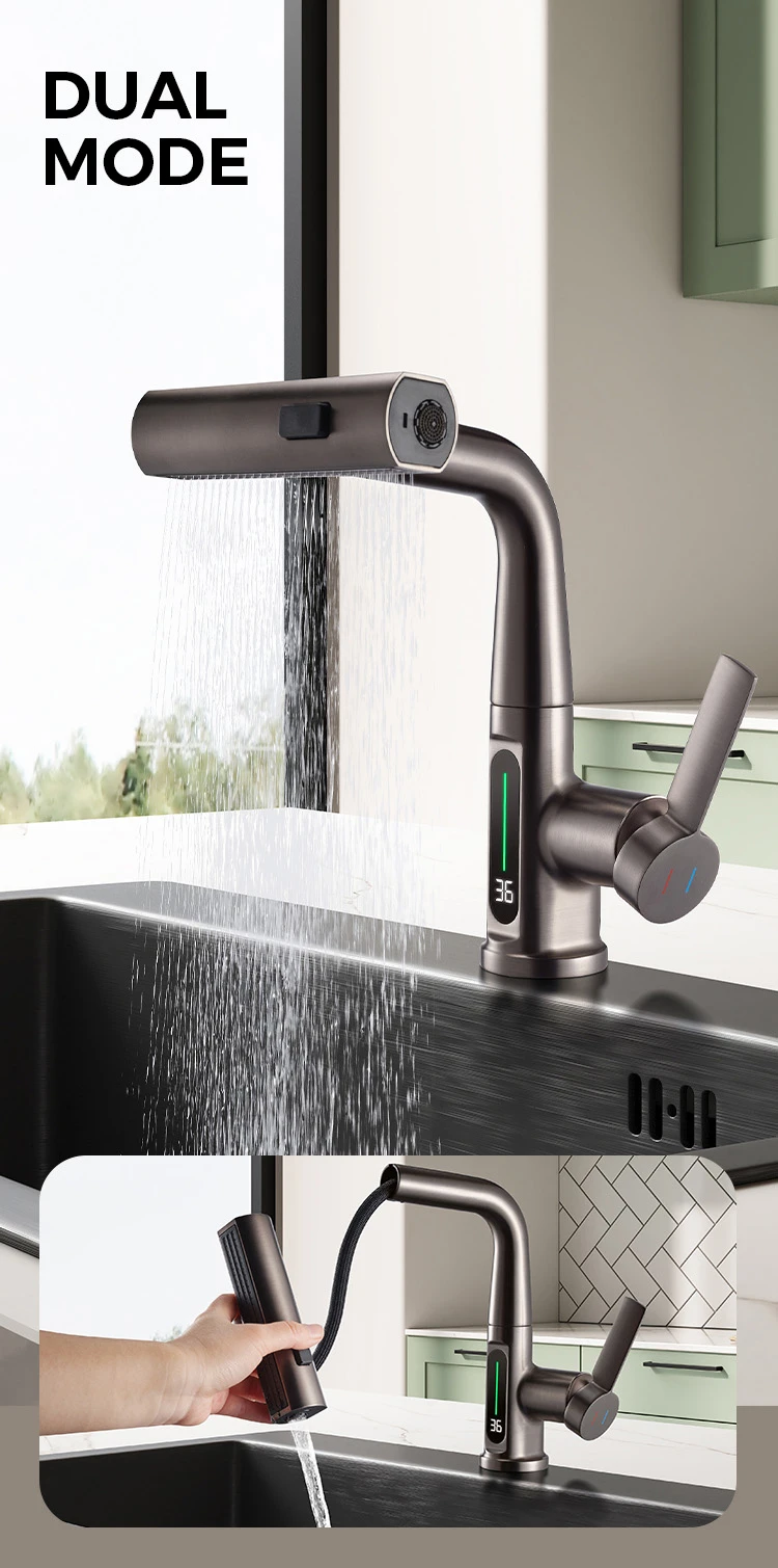 Grey Kitchen Faucet-feature2 Grey Kitchen Faucet-feature2